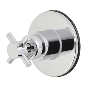 Concord Single-Handle Three-Way Diverter Valve with Round Trim Kit