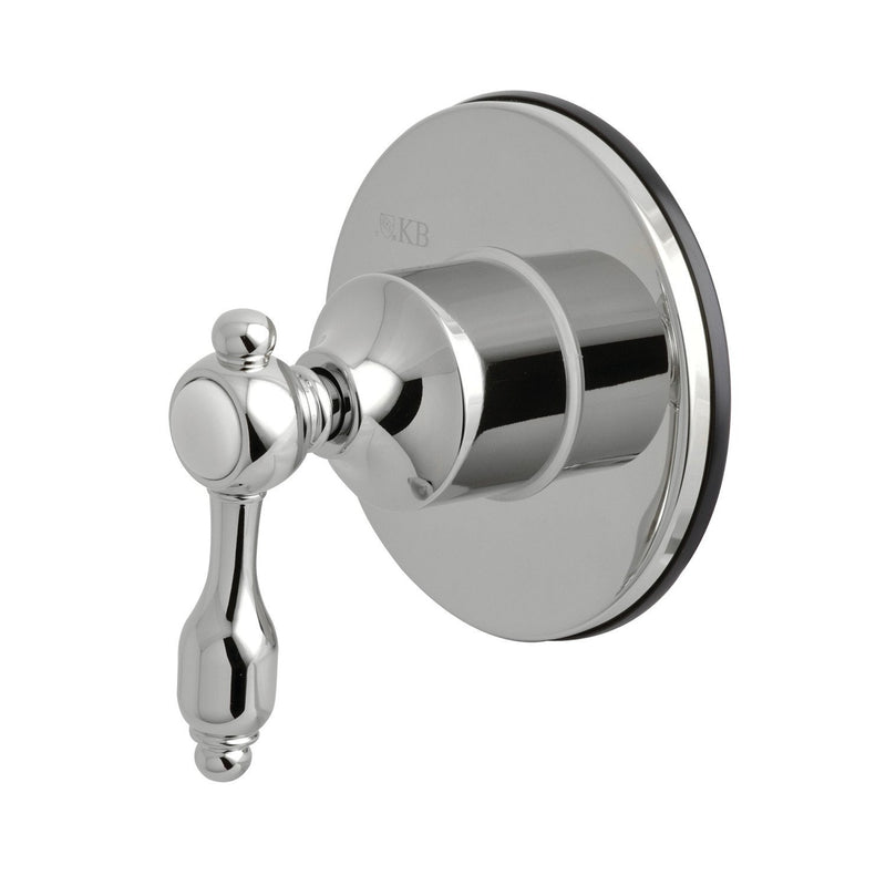 Tudor Single-Handle Three-Way Diverter Valve with Round Trim Kit