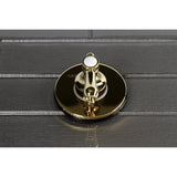 Heirloom Single-Handle Three-Way Diverter Valve with Round Trim Kit