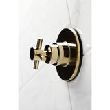 Concord Single-Handle Three-Way Diverter Valve with Round Trim Kit
