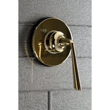 Single-Handle Wall Mount Three-Way Diverter Valve with Trim Kit