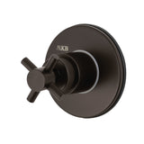 Concord Single-Handle Three-Way Diverter Valve with Round Trim Kit