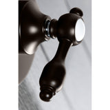 Tudor Single-Handle Three-Way Diverter Valve with Round Trim Kit