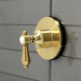 Heirloom Single-Handle Three-Way Diverter Valve with Round Trim Kit