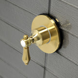 Heirloom Single-Handle Three-Way Diverter Valve with Round Trim Kit