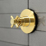 Concord Single-Handle Three-Way Diverter Valve with Round Trim Kit