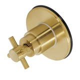 Concord Single-Handle Three-Way Diverter Valve with Round Trim Kit