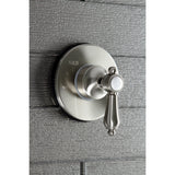Heirloom Single-Handle Three-Way Diverter Valve with Round Trim Kit