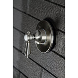 Heirloom Single-Handle Three-Way Diverter Valve with Round Trim Kit