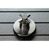 Concord Single-Handle Three-Way Diverter Valve with Round Trim Kit