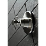 Concord Single-Handle Three-Way Diverter Valve with Round Trim Kit