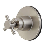 Concord Single-Handle Three-Way Diverter Valve with Round Trim Kit