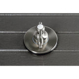 Tudor Single-Handle Three-Way Diverter Valve with Round Trim Kit