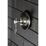 Tudor Single-Handle Three-Way Diverter Valve with Round Trim Kit
