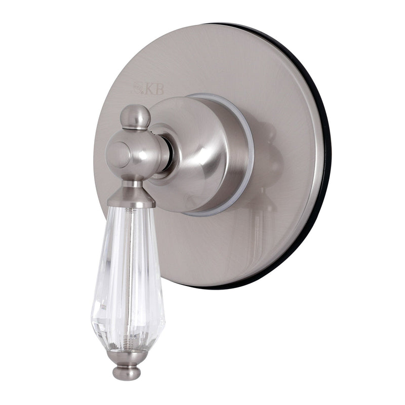 Willshire Single-Handle Three-Way Diverter Valve with Round Trim Kit