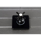 Single-Handle Three-Way Diverter Valve with Square Trim Kit