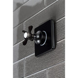 Single-Handle Three-Way Diverter Valve with Square Trim Kit