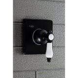 Bel-Air Single-Handle Three-Way Diverter Valve with Square Trim Kit