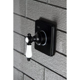 Bel-Air Single-Handle Three-Way Diverter Valve with Square Trim Kit