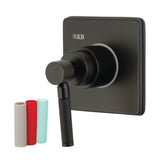 Kaiser Single-Handle Three-Way Diverter Valve with Square Trim Kit