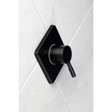 Concord Single-Handle Three-Way Diverter Valve with Square Trim Kit