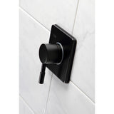 Concord Single-Handle Three-Way Diverter Valve with Square Trim Kit