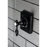 Tudor Single-Handle Three-Way Diverter Valve with Square Trim Kit