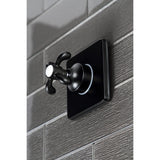 Single-Handle Three-Way Diverter Valve with Square Trim Kit