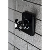 Single-Handle Three-Way Diverter Valve with Square Trim Kit