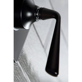 Single-Handle Three-Way Diverter Valve with Square Trim Kit