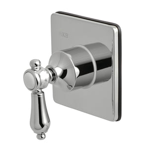 Heirloom Single-Handle Three-Way Diverter Valve with Square Trim Kit