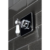 Bel-Air Single-Handle Three-Way Diverter Valve with Square Trim Kit