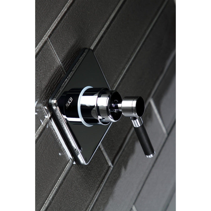 Kaiser Single-Handle Three-Way Diverter Valve with Square Trim Kit