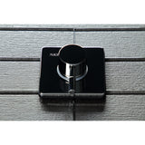 Concord Single-Handle Three-Way Diverter Valve with Square Trim Kit
