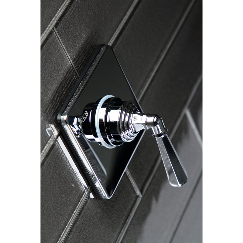 Metropolitan Single-Handle Three-Way Diverter Valve with Square Trim Kit