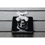 Single-Handle Wall Mount Three-Way Diverter Valve with Trim Kit