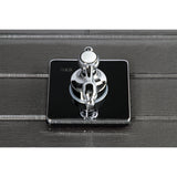 Tudor Single-Handle Three-Way Diverter Valve with Square Trim Kit