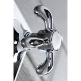 Single-Handle Three-Way Diverter Valve with Square Trim Kit