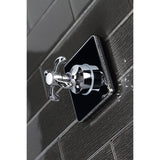 Single-Handle Three-Way Diverter Valve with Square Trim Kit