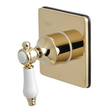 Bel-Air Single-Handle Three-Way Diverter Valve with Square Trim Kit
