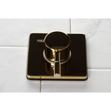 Concord Single-Handle Three-Way Diverter Valve with Square Trim Kit