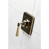 Metropolitan Single-Handle Three-Way Diverter Valve with Square Trim Kit
