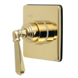 Metropolitan Single-Handle Three-Way Diverter Valve with Square Trim Kit