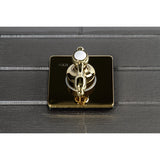 Tudor Single-Handle Three-Way Diverter Valve with Square Trim Kit