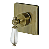 Willshire Single-Handle Three-Way Diverter Valve with Square Trim Kit