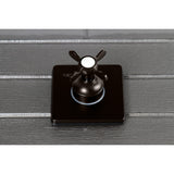 Single-Handle Three-Way Diverter Valve with Square Trim Kit