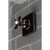 Single-Handle Three-Way Diverter Valve with Square Trim Kit