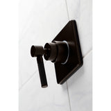Kaiser Single-Handle Three-Way Diverter Valve with Square Trim Kit
