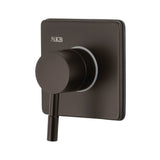 Concord Single-Handle Three-Way Diverter Valve with Square Trim Kit