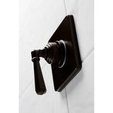 Metropolitan Single-Handle Three-Way Diverter Valve with Square Trim Kit